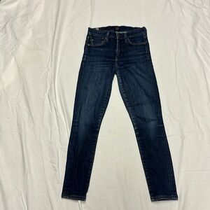 Citizens of Humanity High Rise Skinny Jeans “Rocket” Size 24